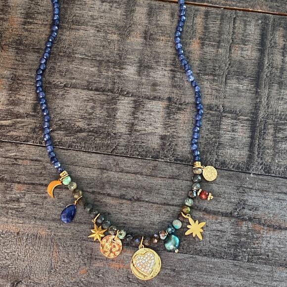 NEW Celestial Stone Charm Necklace - Picture 11 of 13